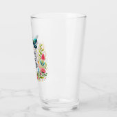 De magie van de lente bloemrijk glas (Links)