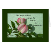 De magie van de liefde - Frameable Art Kaart (Voorkant Horizontaal)