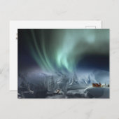 De Magie van de Noordpool Feestdagenkaart (Voorkant / Achterkant)