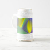 De Magie van de Zomer, Abstracte 3D Kunst Bierpul (Voorkant links)