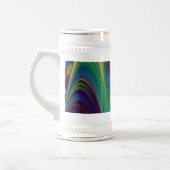 De Magie van de Zomer, Abstracte 3D Kunst Bierpul (Links)
