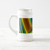 De Magie van de Zomer, Abstracte 3D-Kunst Bierpul (Links)