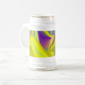 De Magie van de Zomer, Abstracte 3D Kunst Bierpul (Voorkant links)