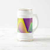 De Magie van de Zomer, Abstracte 3D Kunst Bierpul (Voorkant rechts)