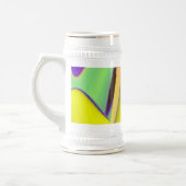 De Magie van de Zomer, Abstracte 3D Kunst Bierpul (Links)