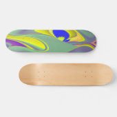 De Magie van de Zomer, Abstracte 3D Kunst Persoonlijk Skateboard (Horizontaal)