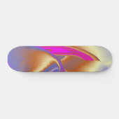 De Magie van de Zomer, Abstracte 3D Kunst Persoonlijk Skateboard (Horizontaal)