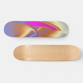 De Magie van de Zomer, Abstracte 3D Kunst Persoonlijk Skateboard (Horizontaal)