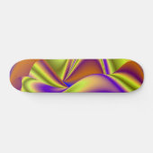 De Magie van de Zomer, Abstracte 3D Kunst Persoonlijk Skateboard (Horizontaal)