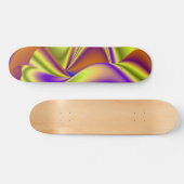De Magie van de Zomer, Abstracte 3D Kunst Persoonlijk Skateboard (Horizontaal)
