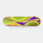 De Magie van de Zomer, Abstracte 3D Kunst Persoonlijk Skateboard (Horizontaal)