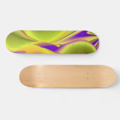 De Magie van de Zomer, Abstracte 3D Kunst Persoonlijk Skateboard (Horizontaal)