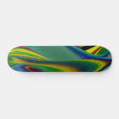 De Magie van de Zomer, Abstracte 3D Kunst Persoonlijk Skateboard (Horizontaal)