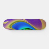 De Magie van de Zomer, Abstracte 3D Kunst Persoonlijk Skateboard (Horizontaal)