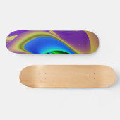 De Magie van de Zomer, Abstracte 3D Kunst Persoonlijk Skateboard (Horizontaal)