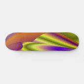 De Magie van de Zomer, Abstracte 3D Kunst Persoonlijk Skateboard (Horizontaal)