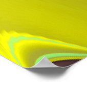 De Magie van de Zomer, Abstracte 3D Kunst Poster (Hoek)