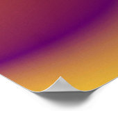 De Magie van de Zomer, Abstracte 3D Kunst Poster (Hoek)