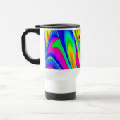 De Magie van de Zomer, Abstracte 3D Kunst Reisbeker (Links)