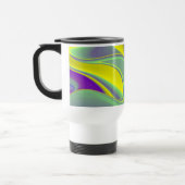 De Magie van de Zomer, Abstracte 3D Kunst Reisbeker (Links)