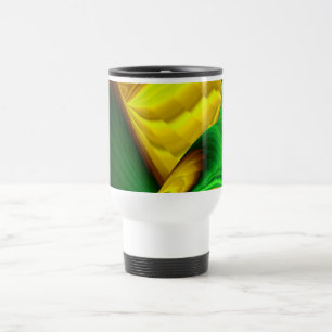 De Magie van de Zomer, Abstracte 3D Kunst Reisbeker