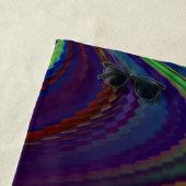 De Magie van de Zomer, Abstracte 3D Kunst Strandlaken (In situ)