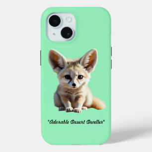 De magie van Desert Fox iPhone 15 Case