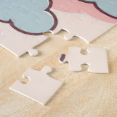 De magie van eenhoorns (aanpassen met naam) legpuzzel (Zijkant)