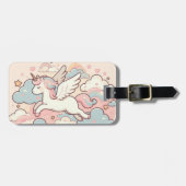 De magie van eenhoorns bagagelabel (Voorkant horizontaal)