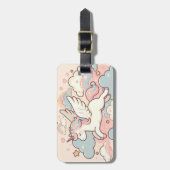 De magie van eenhoorns bagagelabel (Voorkant verticaal)