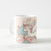 De magie van eenhoorns koffiemok (Voorkant links)