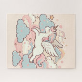 De magie van eenhoorns legpuzzel (Horizontaal)