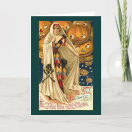 De magie van Halloween Kaart