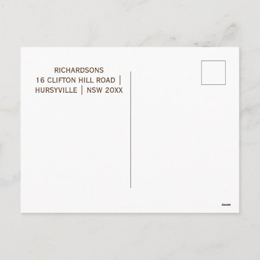 De Magie van het Briefkaart van de Noordpool (Achterkant)