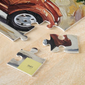 De magie van het kerst raadsel legpuzzel (Zijkant)
