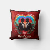 De magie van het moment: elegante homsilhouetten. kussen (Voorkant)