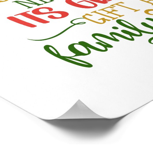 De magie van het Poster van Kerstmis (Hoek)