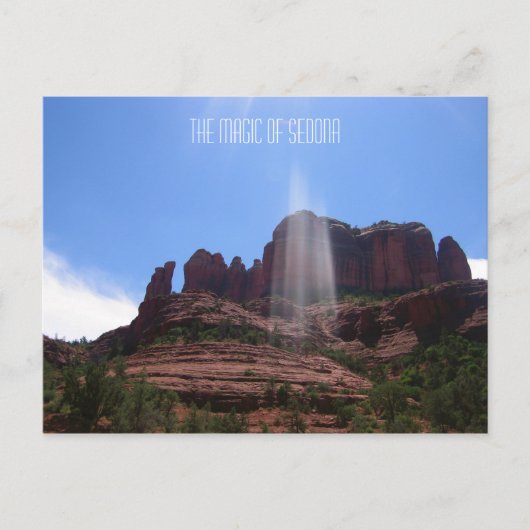 De magie van het Sedona Briefkaart (Voorkant)