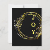 De magie van het vakantieseizoen feestdagenkaart (Voorkant)