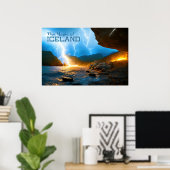 "De Magie van IJsland" Poster (Thuiskantoor)