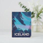 De Magie van IJsland reisposter Briefkaart (Staand voorkant)
