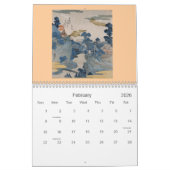 De Magie van Japanse prints Woodblock Kalender (Feb 2026)
