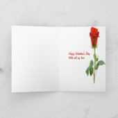 De magie van je liefdesvriendin feestdagen kaart (Binnen)