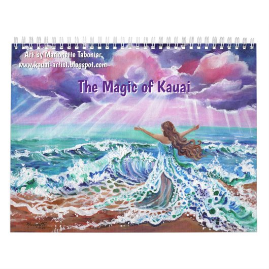 De Magie van Kauai Hawaï Kalendar Kalender (Hoes)
