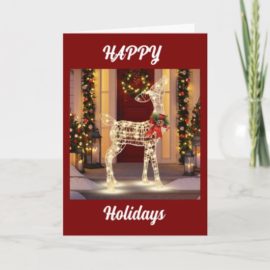 DE MAGIE VAN KERST VULT JE HUIS KAART (Voorkant)