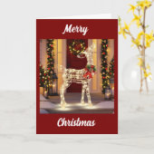 DE MAGIE VAN KERST VULT JE HUIS KAART (Gele Bloem)