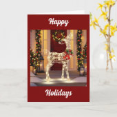 DE MAGIE VAN KERST VULT JE HUIS KAART (Gele Bloem)