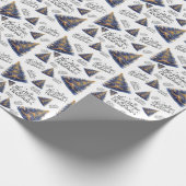 De magie van kerstbomen cadeaupapier (Hoek)