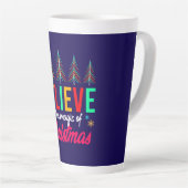 De magie van Kerstmis 82303 Latte Mok (Rechterhoek)