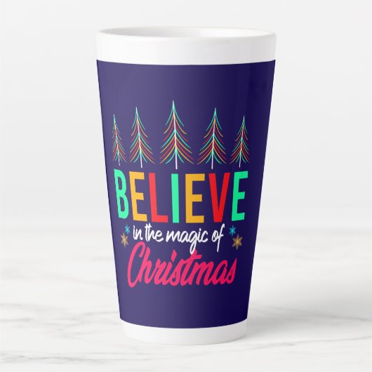 De magie van Kerstmis 82303 Latte Mok (Voorkant)